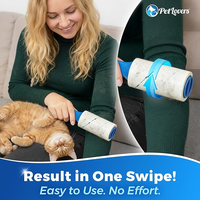 PetLovers Extra Sticky Lint Roller Mega Value Set 900 Sheets - Image 2