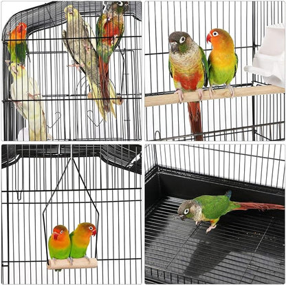 Yaheetech 41-inch Open Top Medium Bird Cages - Image 4