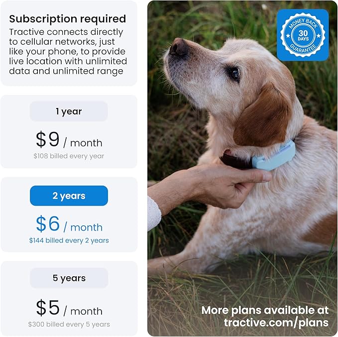 Tractive GPS Dog Tracker Real-time Pet Location Tracker | Health & Wellness - Image 6