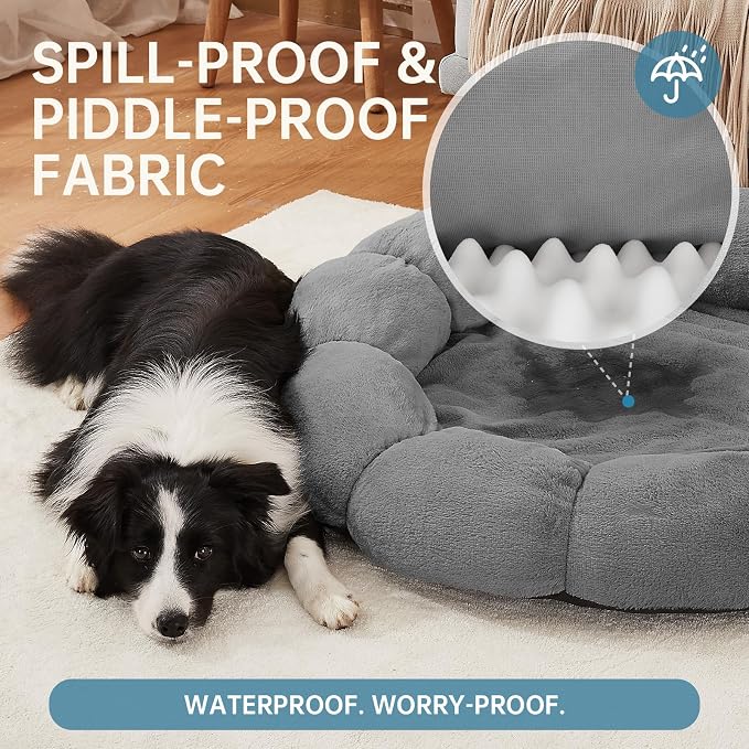 OhGeni 36 inches Calming Donut Orthopedic Dog & Cat Bed - Image 7