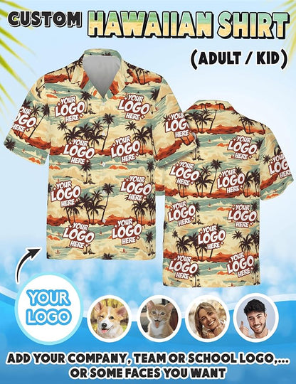 Custom Hawaiian Shirt with Face Photo Picture - Image 4