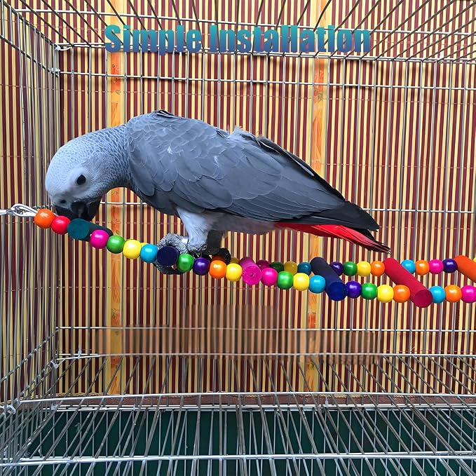 Bird Toys for Parrots Parrot Bridge, Swing Toys, and Ladders for Macaws - Image 6