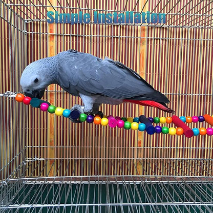 Bird Toys for Parrots Parrot Bridge, Swing Toys, and Ladders for Macaws - Image 6