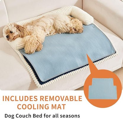 HAOMAIJIA Dog Couch Bed for Large Dogs, Non Slip Pet Couch Covers for Sofa - Image 2