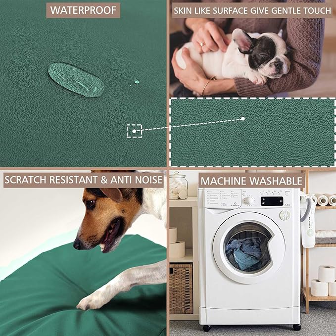 Dog Bed Cover Waterproof Replacement Machine Washable Covers - Image 3