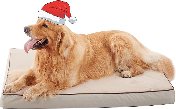 Orthopedic Memory Foam Dog Bed, Cooling Dog Beds by ABETTERLIFEWITHPET