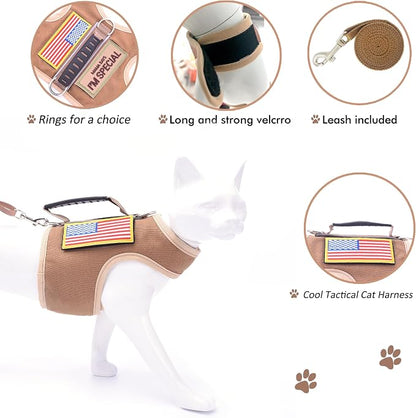 Tactical Kitty Harness and Leash - Image 3