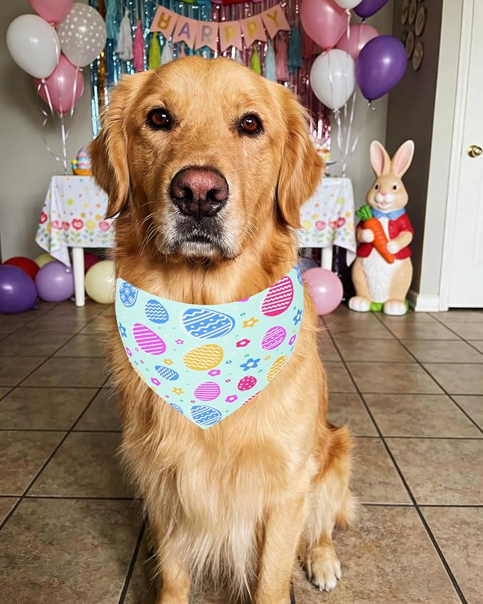 PET SHOW 50 Pack Easter Dog Bandanas Bulk - Image 6