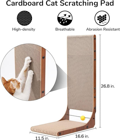 FUKUMARU Cat Scratcher, 26.8 Inch Cat Scratch Pad - Image 6