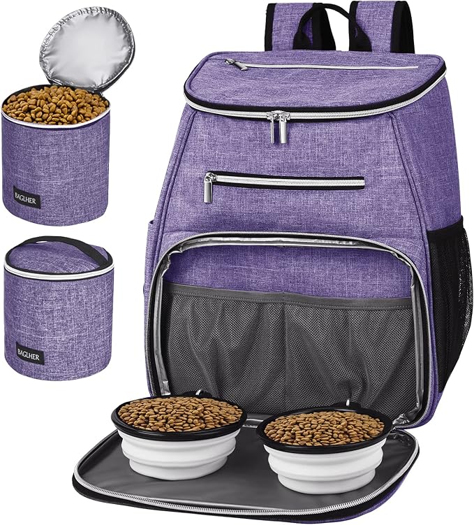 BAGLHER丨Dog Travel Bag Backpack, Airline Approved Pet Supplies Backpack by BAGLHER