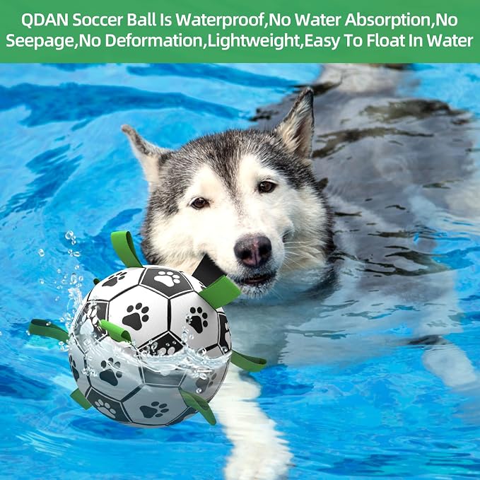 QDAN Dog Toys Extra Large Soccer Ball - Image 7