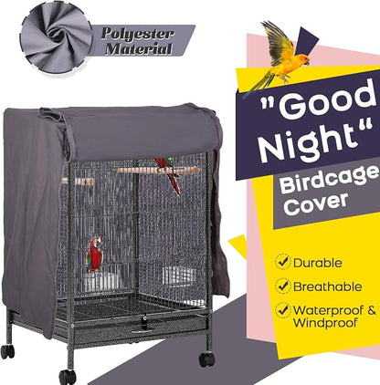 QBLEEV Birdcage Cover, Breathable Night Cover - Image 2