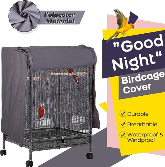 QBLEEV Birdcage Cover, Breathable Night Cover - Image 2