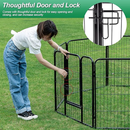 BestPet | Dog Playpen | 40 Inch, 24 Panels | Heavy Duty Metal Pet Exercise Pen - Image 3