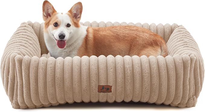 Washable Dog Bed for Small Medium Dogs by WARMREST