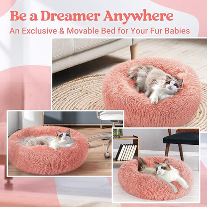 rabbitgoo Cat Beds for Indoor Cats, 20 inches Cat Bed Machine Washable - Image 8