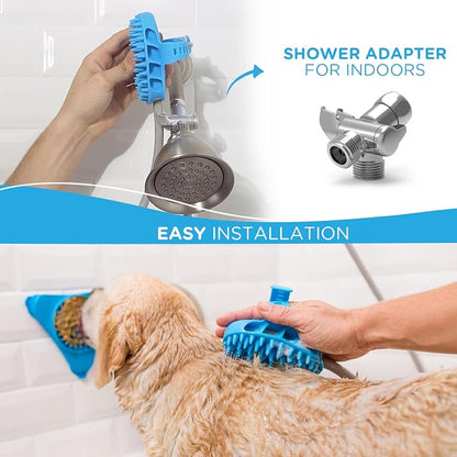 Aquapaw Dog Bath Brush Pro & Dog Shower Attachment - Image 4