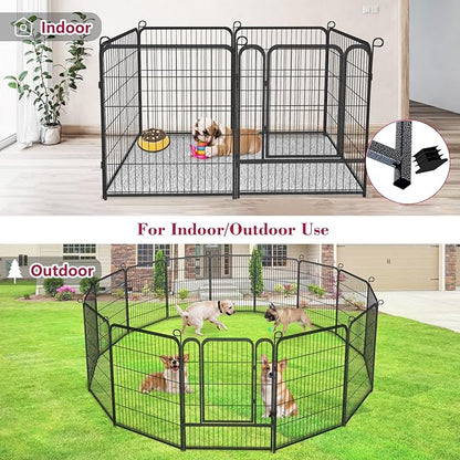Dog Playpen Outdoor, 32 inch Heavy Duty Dog Fence Outdoor - Image 5