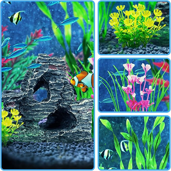 Fish Tank Accessories Aquarium Plants, Aquarium Decorations Plants - Image 8