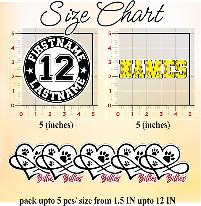 Personalized Infinity Paw Print Sticker - Image 6