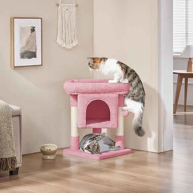 Yaheetech 23.5in Cat Tree Tower, Cat Condo - Image 2
