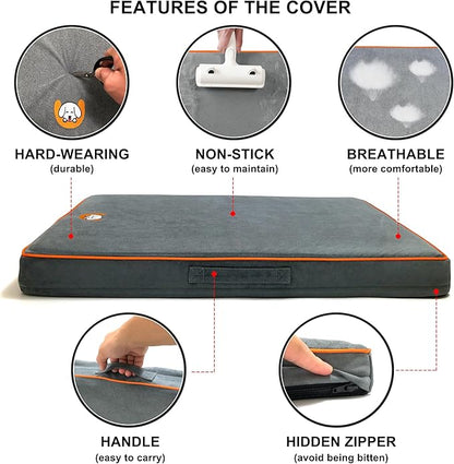 Hard-Wearing Orthopedic Dog Bed - Image 4