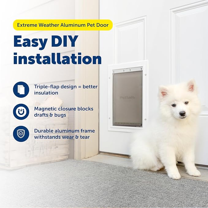 PetSafe Extreme Weather Aluminum Pet Door - Image 2