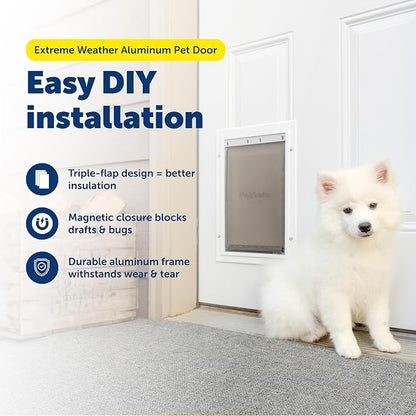 PetSafe Extreme Weather Aluminum Pet Door - Image 2