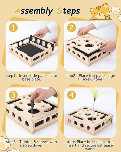 Cat Interactive Box Puzzle Toy - Image 8