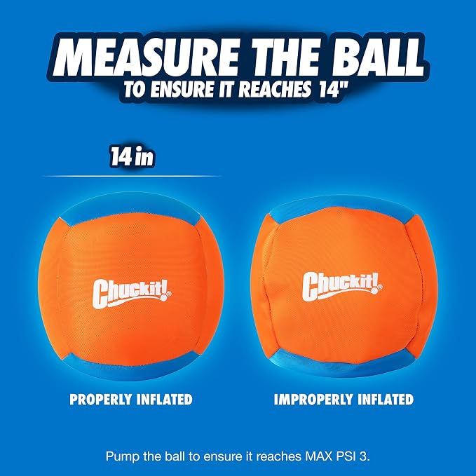 Chuckit! Big Air Fetch Ball Dog Toy Herding Instincts Dog Toy, - Image 6