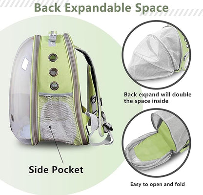 Cat Backpack Carrier Back Expandable Bubble Pet Carrier Backpack - Image 7