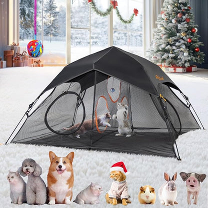 Outdoor Cat Play Tent for Indoors and Outdoors by ITENT