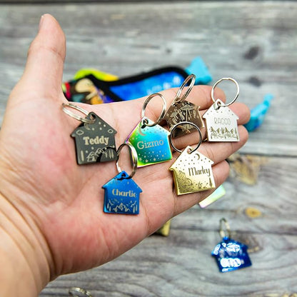 Personalized Dog Tag with 5 Lines of Custom Deep Engraved Durable Stainless - Image 5