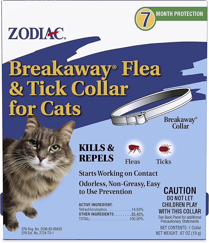 Zodiac Breakaway Flea and Tick Collar by Zodiac