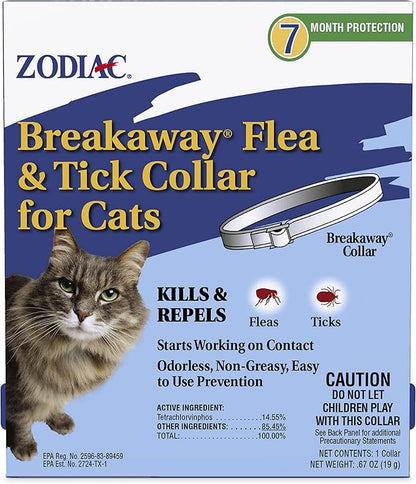 Zodiac Breakaway Flea and Tick Collar by Zodiac