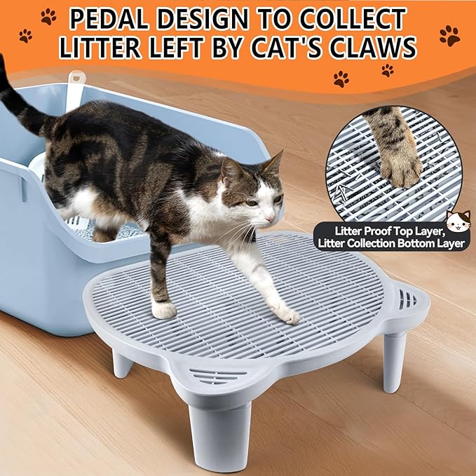 Adjustable Cat Ramp Litter Box Step Double Layer - Image 5