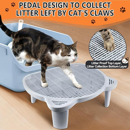 Adjustable Cat Ramp Litter Box Step Double Layer - Image 5