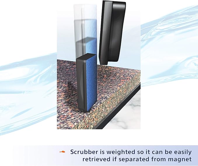 Aqueon Aquarium Algae Scraper, Fish Tank Cleaning Magnets - Image 3