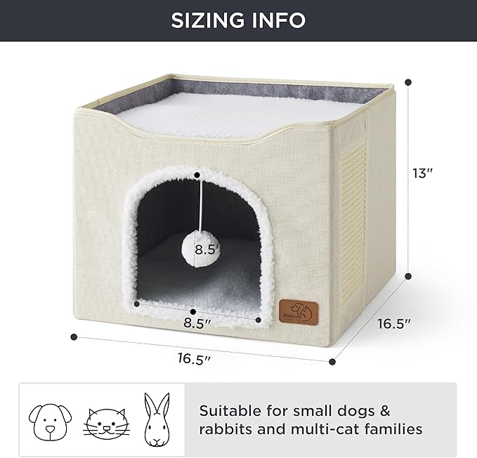 Bedsure Cat Beds for Indoor Cats - Image 6