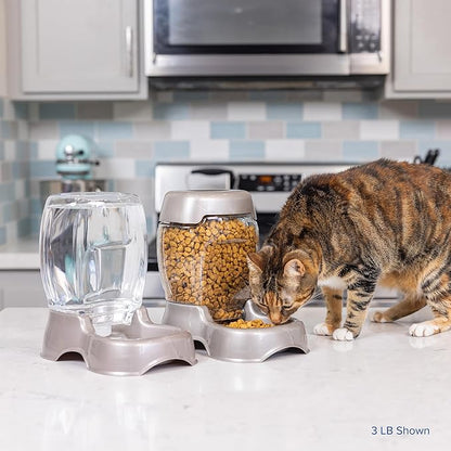 Petmate Pet Cafe Feeder Dog and Cat Feeder Pearlescent Colors 3 Sizes, Made in - Image 7