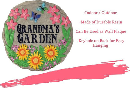 Spoontiques - Garden Décor - Grandma’s Garden Stepping Stone - Decorative Stone - Image 6