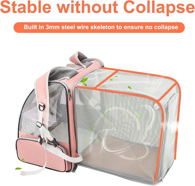 Texsens Innovative Traveler Bubble Backpack Pet Carriers - Image 3