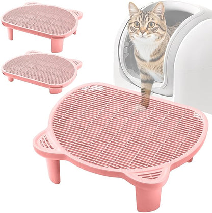 Litter Catching Step for Cat Litter Box, Litter Trap Stool for Automatic Litter by Blata