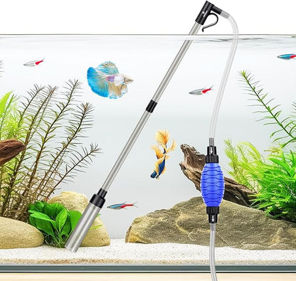 fishkeeper Quick Aquarium Siphon Pump Gravel Cleaner by fishkeeper