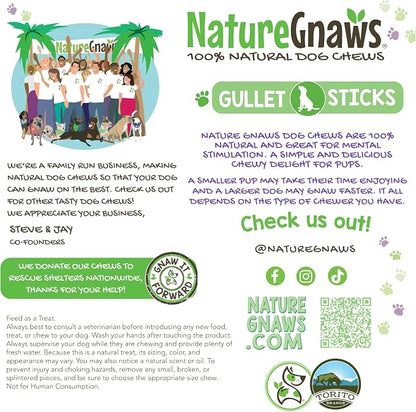Nature Gnaws Beef Gullet Sticks - Image 5