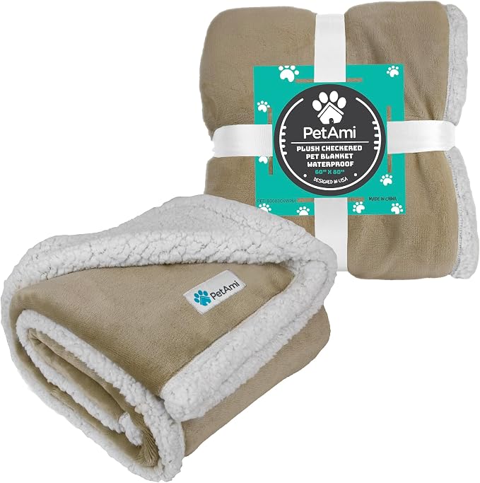 PetAmi Waterproof Dog Blanket for Small Medium Dog Puppy Cat Throw for Couch - Image 8