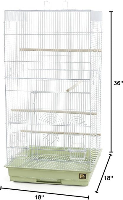Prevue Pet Products SPECONO1818H-SG Tall Tiel Cage, Sage Green - Image 7