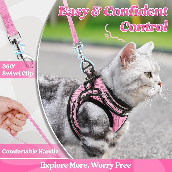 rabbitgoo Cat Harness and Leash Set - Image 6