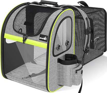 Pecute Pet Carrier Backpack, Cat Backpack Carrier, Expandable by pecute