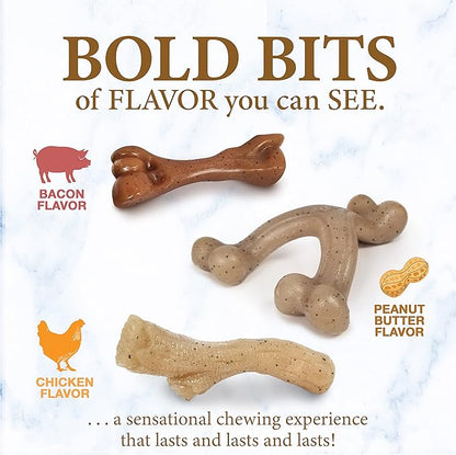 Nylabone Gourmet Style Femur, & Stick Strong Chew Toy - Image 4